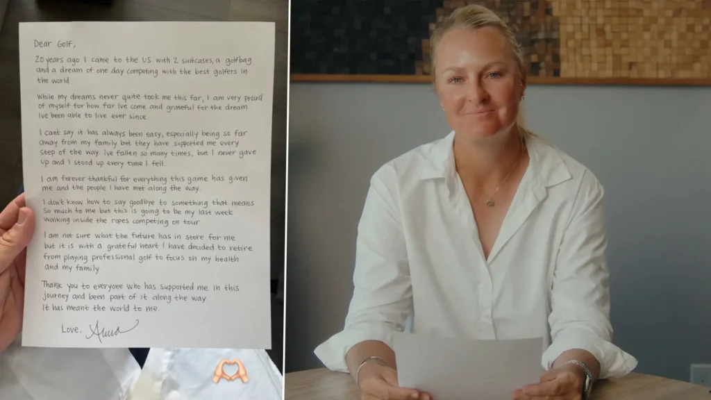 LPGA legend issues emotional goodbye to competitive golf LPGA legend issues emotional goodbye to competitive golf