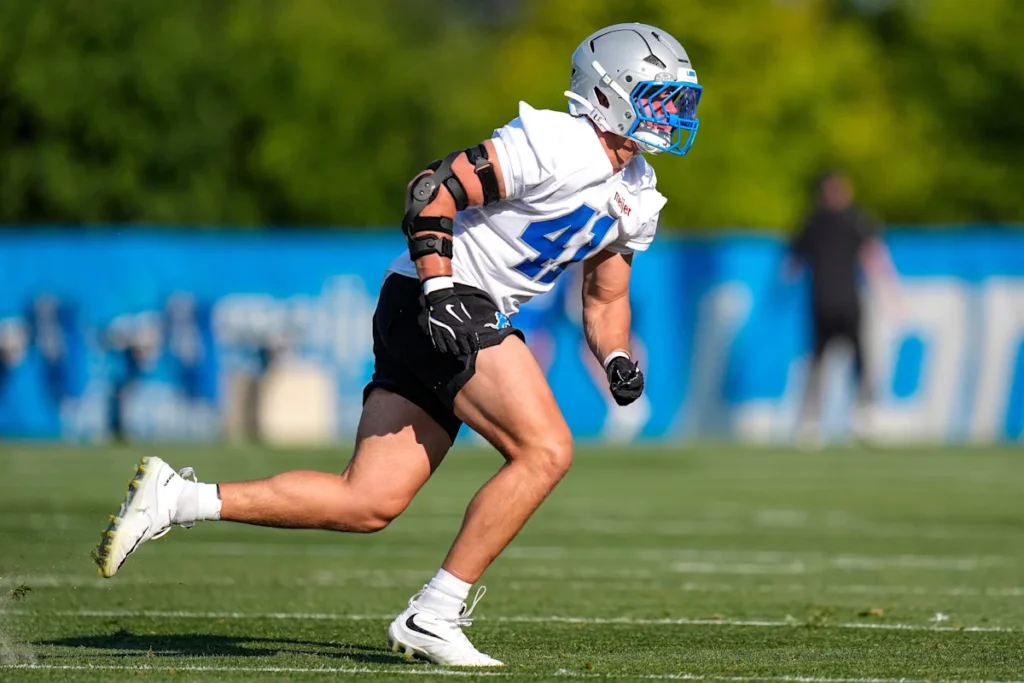 NFL insider updates injury status of Lions rookie LB Jimmy Rolder NFL insider updates injury status of Lions rookie LB Jimmy Rolder