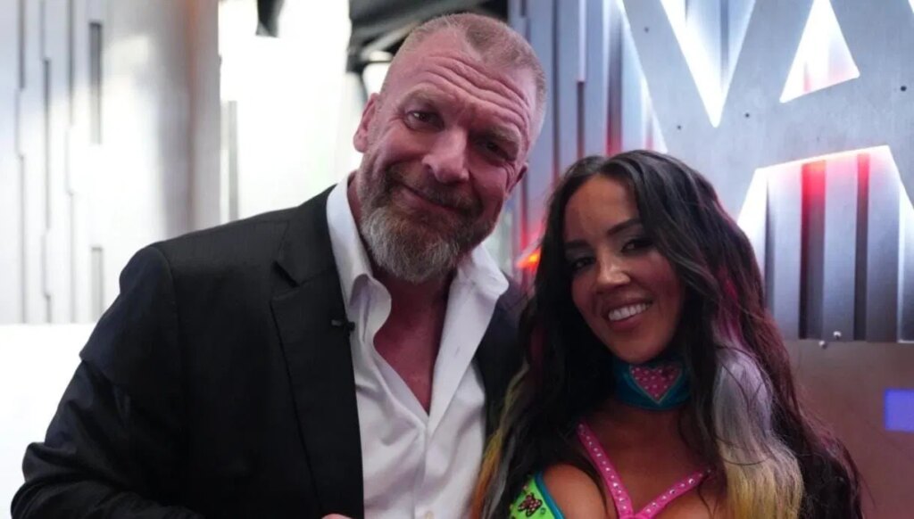 Triple H and Chelsea Green. [Image via Instagram/@chelseaagreen]