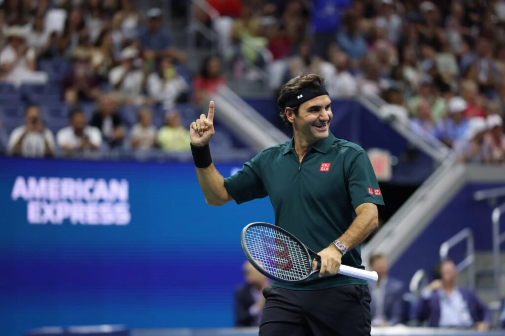 On Saturday, Roger Federer was inducted into the International Tennis Hall of Fame in Newport, Rhode Island.