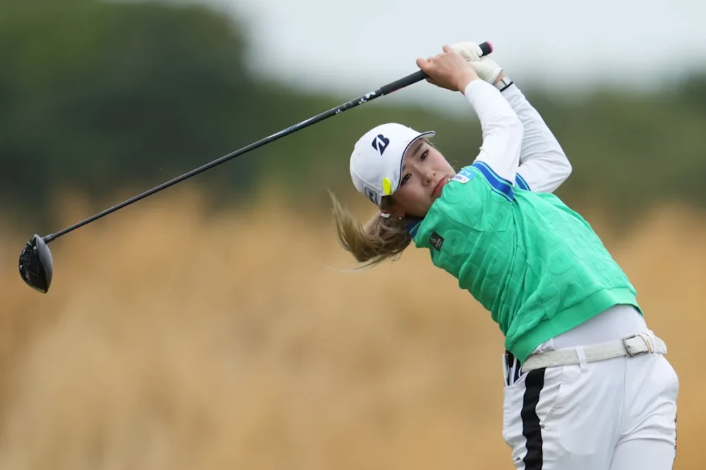 Shiho Kuwaki of Japan wins the Women’s British Open on second playoff hole Shiho Kuwaki of Japan wins the Women's British Open on second playoff hole