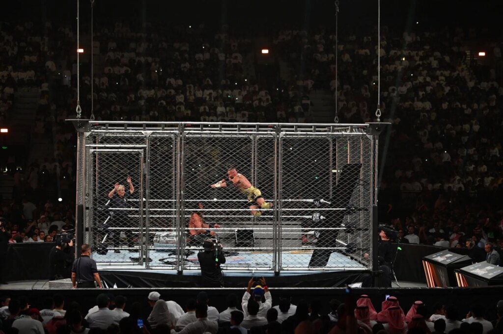 WWE Star Wins Brutal Steel Cage Match Despite Suffering Knee Injury WWE: Night Of Champions - Source: Getty