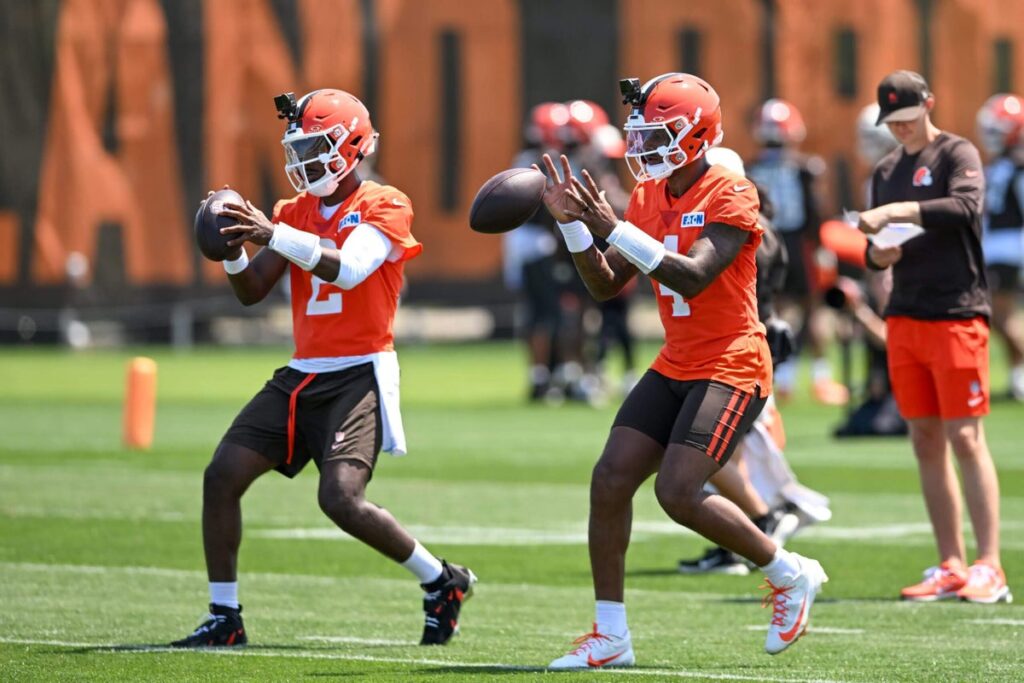 Who’s leading Browns’ QB competition? Coach Todd Monken is still evaluating