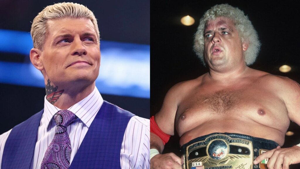 AEW Name Suddenly Drops Cody Rhodes’ late father’s reference Cody Rhodes and his father Dusty Rhodes - Source: GETTY