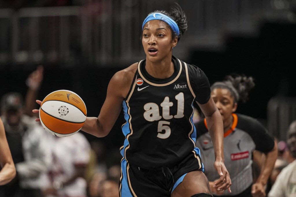 Angel Reese Drops 1-Word Response to Fan’s Wild “Wendell Carter Jr. Not Hitting That Right” Jab After Courtside Moment Goes Viral WNBA: Chicago Sky at Atlanta Dream - Source: Imagn