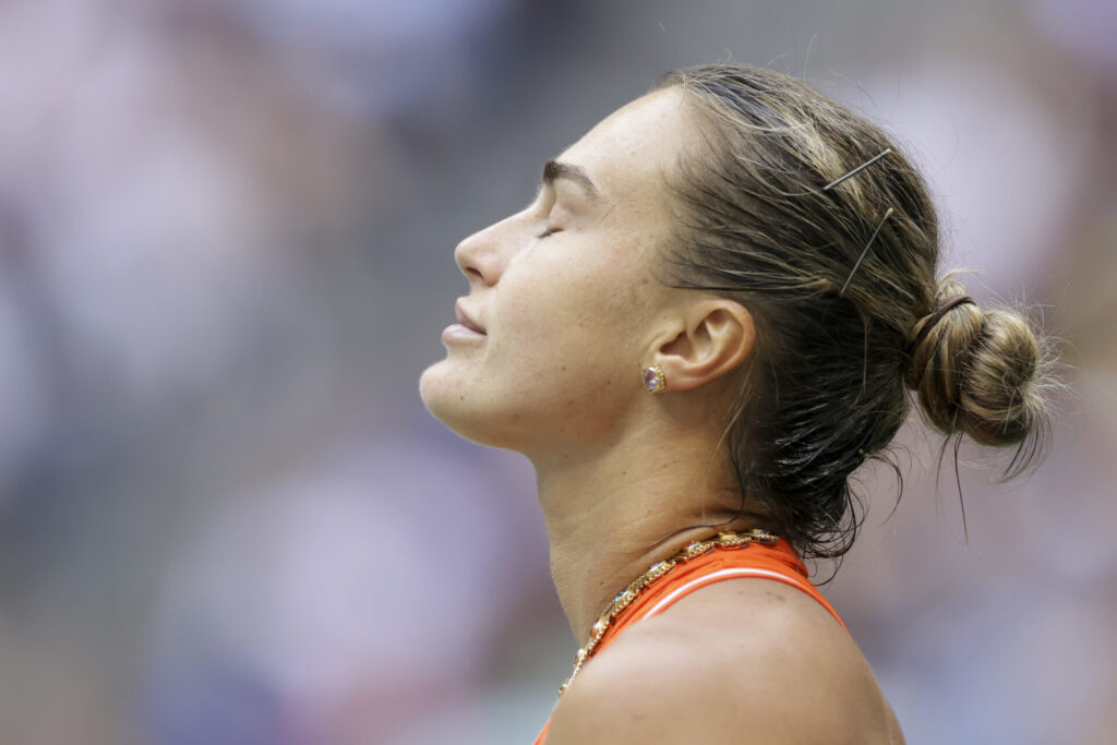 Aryna Sabalenka criticised for what she did after losing the US Open final as some fans call for her to be fined Aryna Sabalenka criticised for what she did after losing the US Open final as some fans call for her to be fined
