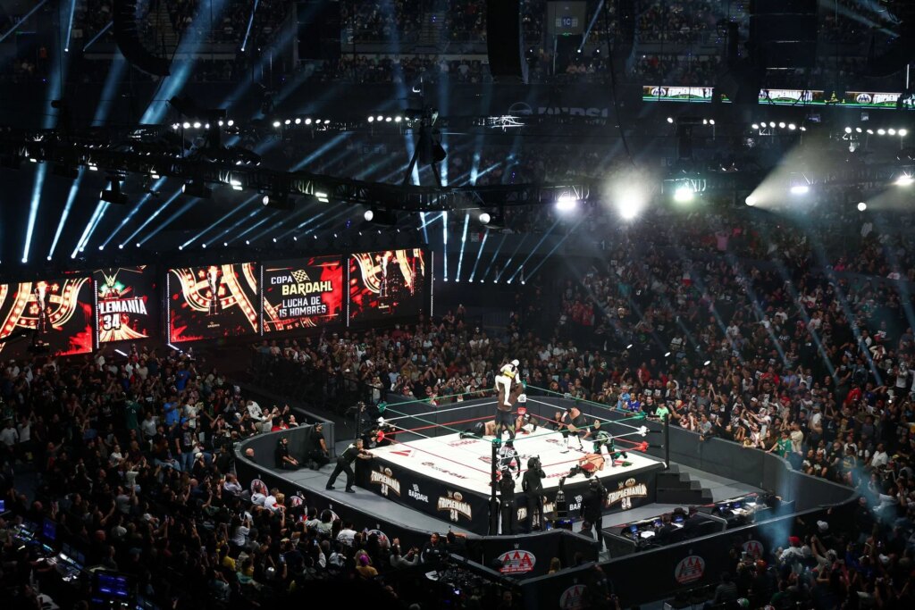 Ex-WWE Star Knocked Out In 12 Seconds After Being Called A R*pist Triplemania 34 - Night 2 - Source: Getty