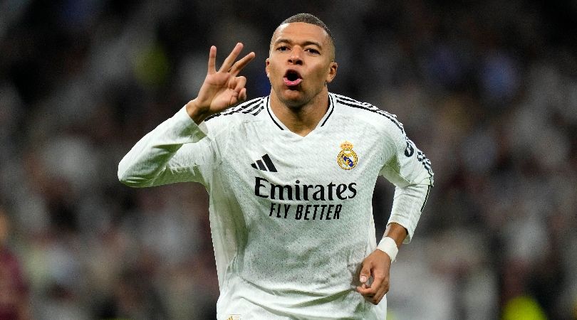 Former Ballon d’Or winner explains how Kylian Mbappe could win France Football award Ballon d'Or contender Kylian Mbappe celebrates after scoring a hat-trick for Real Madrid against Manchester City in the Champions League in February 2025.