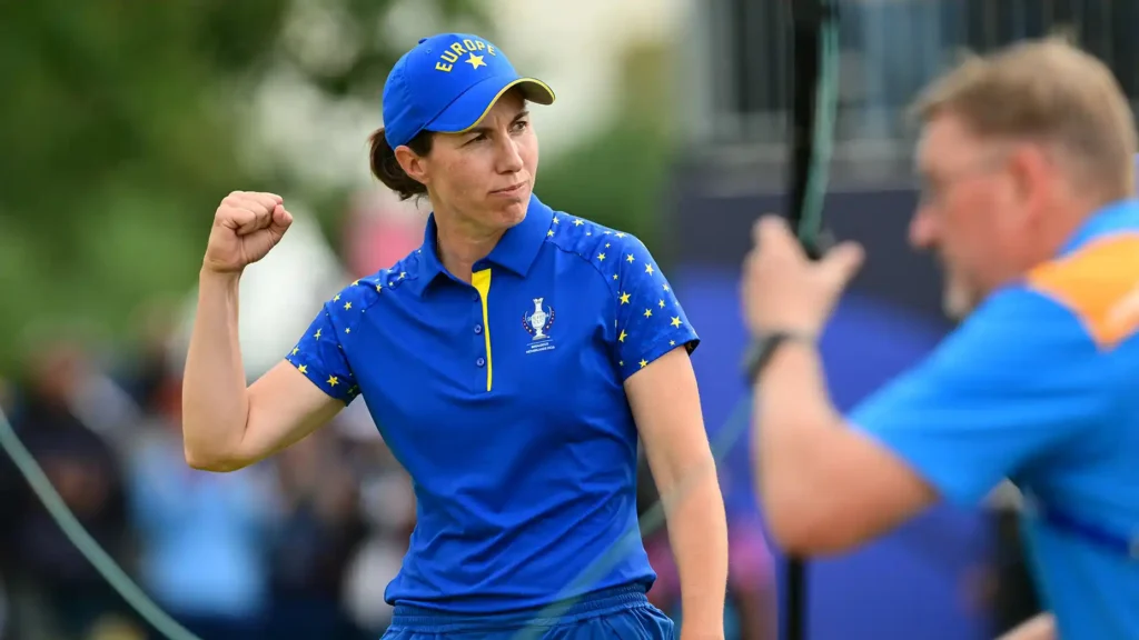 How Carlota Ciganda arrived at Solheim's most fiery quote