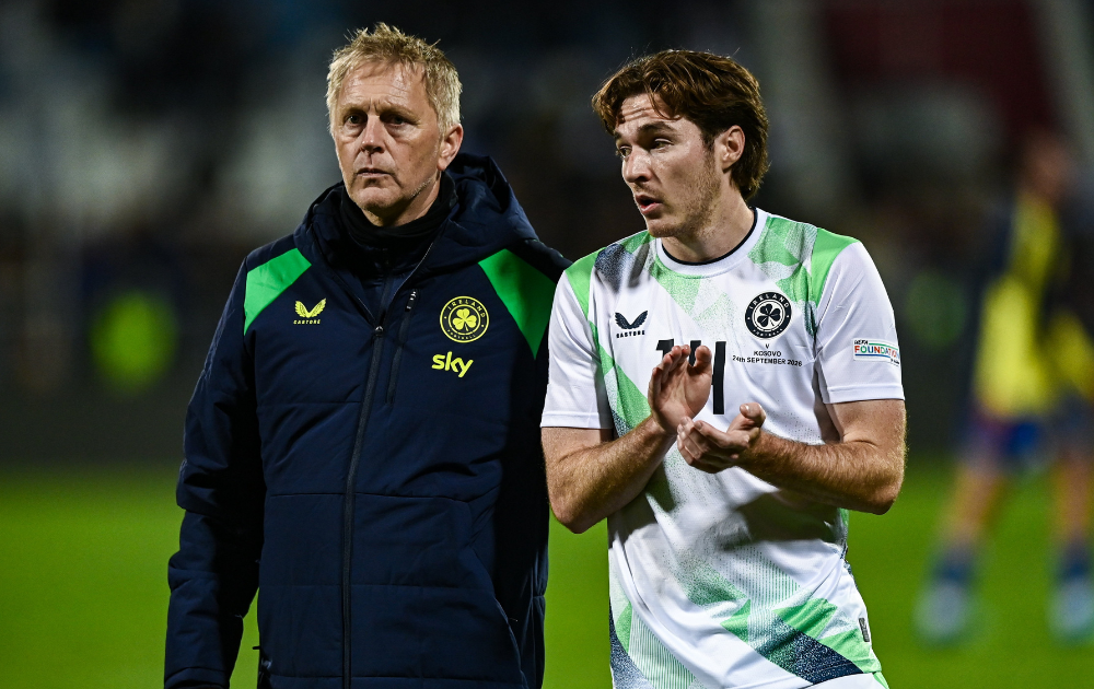 How to watch Israel vs Republic of Ireland: live stream controversial match for FREE Republic of Ireland head coach Heimir Hallgrimsson and Conor Coventry following their side's defeat in the UEFA Nations League B match between Kosovo and Republic of Ireland
