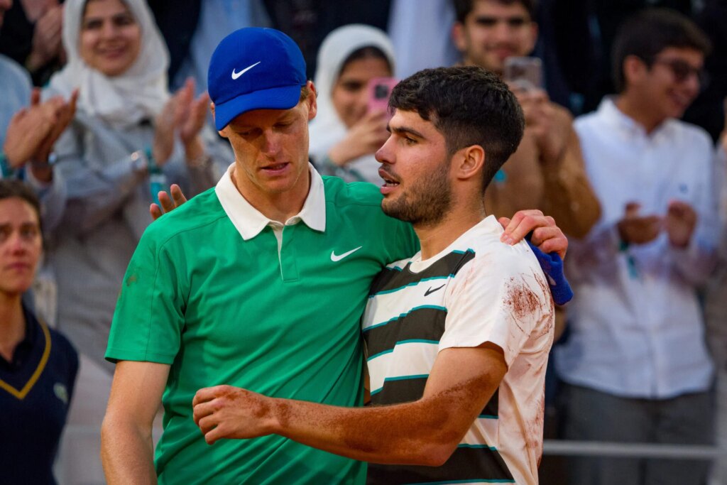John McEnroe states who he thinks is the better player out of Jannik Sinner and Carlos Alcaraz as he has plea for both John McEnroe states who he thinks is the better player out of Jannik Sinner and Carlos Alcaraz as he has plea for both