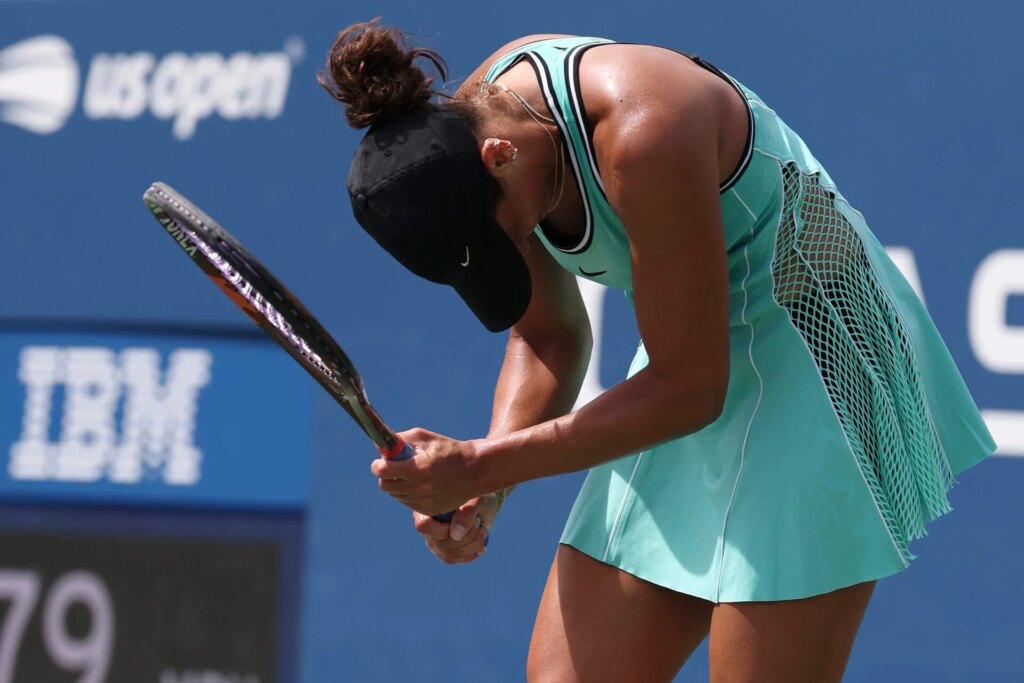 Madison Keys delivers tearful interview after collapse at the US Open, ‘tennis just feels really hard right now’