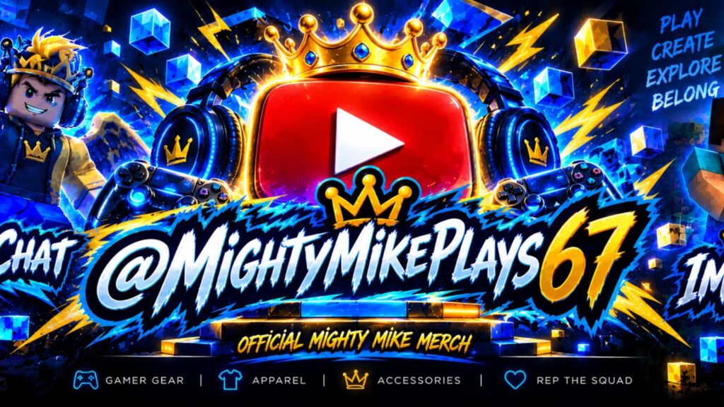 mightymikeplays merch site