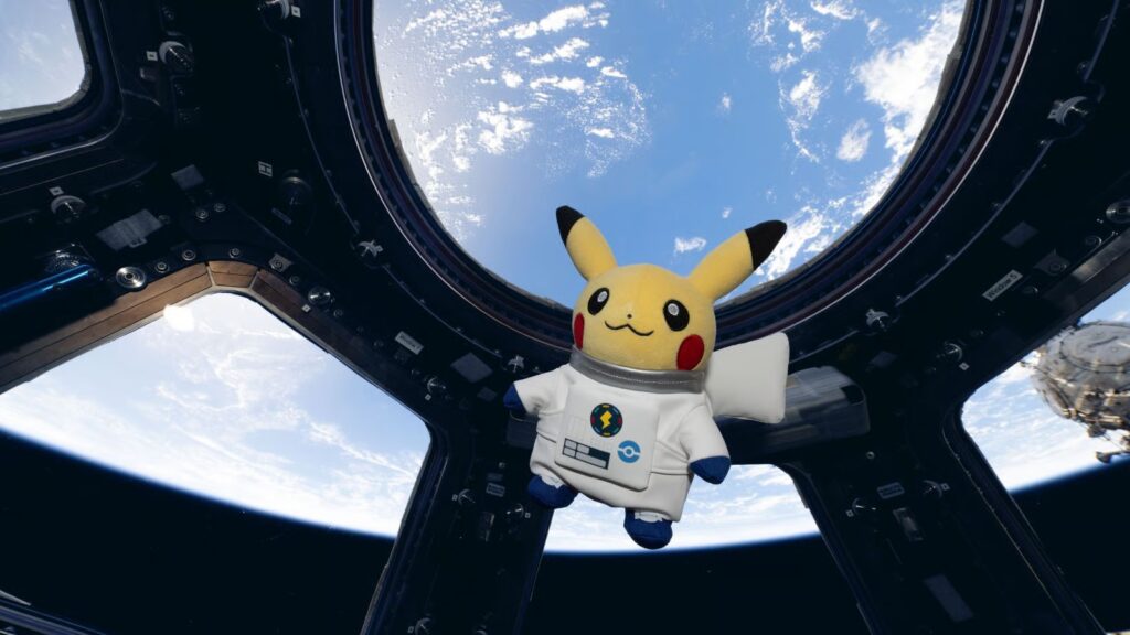 Pokemon Go sent Pikachu to space for 67 days aboard ISS Astronaut Pikachu