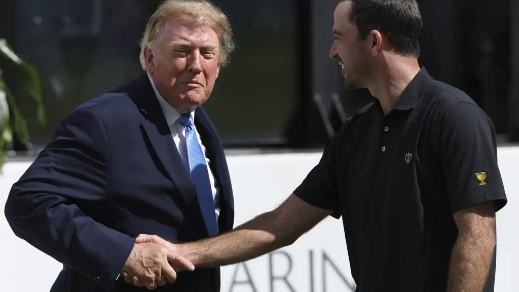 President Trump attended the Presidents Cup. Here's what that looked like | News