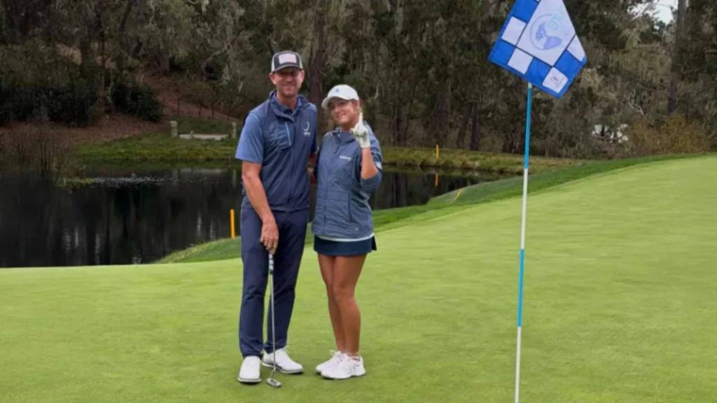She was struggling at Pebble Beach. Then came a pro's lesson—and a miraculous twist | News