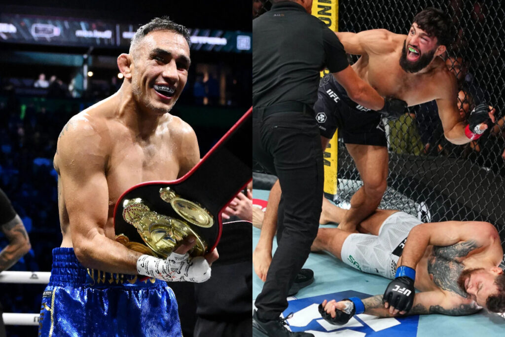Tony Ferguson takes credit for Arman Tsarukyan’s wicked elbow KO over Mauricio Ruffy: “Being a good neighbor goes very far” Tony Ferguson claims he taught Arman Tsarukyan the elbow that scored him a UFC 331 win