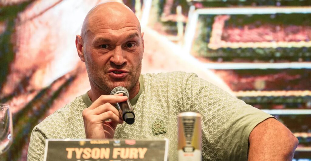 Tyson Fury moving on from Anthony Joshua fight, trashes Eddie Hearn: ‘I can’t make a coward fight’