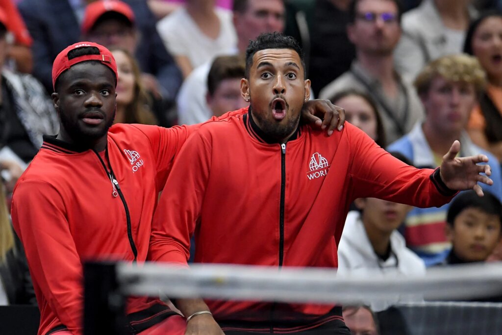 What Nick Kyrgios once said was the ‘beauty’ of the Laver Cup after Felix Auger-Aliassime and Gael Monfils argued What Nick Kyrgios once said was the 'beauty' of the Laver Cup after Felix Auger-Aliassime and Gael Monfils argued