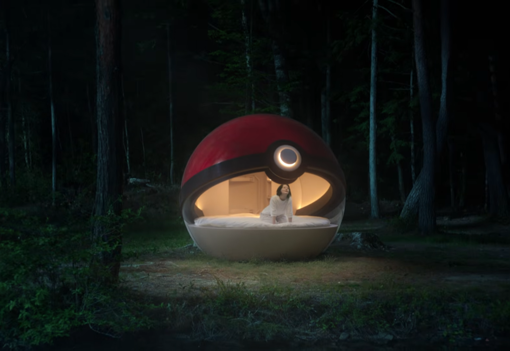 You can now sleep inside an actual giant Poké Ball in Japan pokemon ball hotel japan
