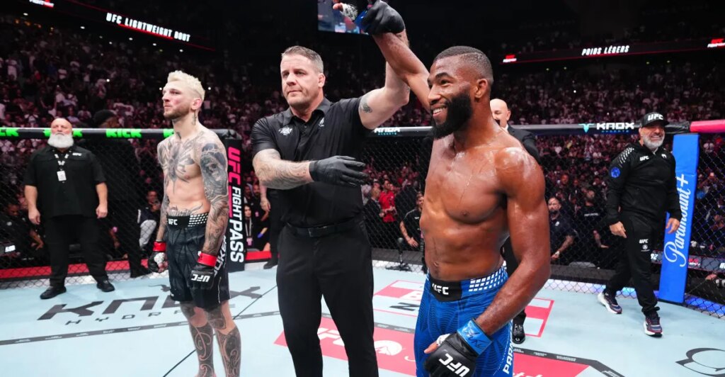 ‘Aight he’s getting Michael Chandler next’: Pros react to Salahdine Parnasse’s destruction of Dan Hooker at UFC Paris ‘Aight he’s getting Michael Chandler next’: Pros react to Salahdine Parnasse’s destruction of Dan Hooker at UFC Paris