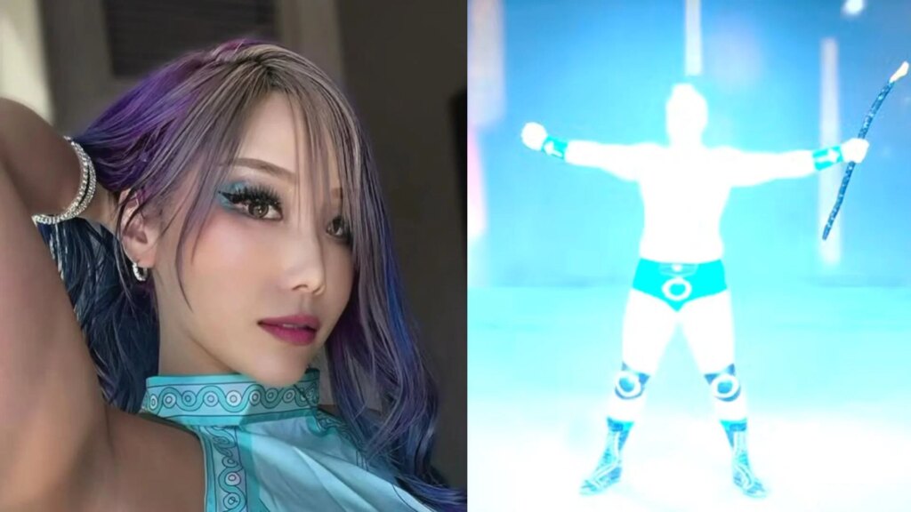 4 Former WWE Stars Who May Debut at AEW Grand Slam: France Kairi Sane (left) and Sheamus (right) (Image via Instagram/@official_kairi and YouTube/@WWE)
