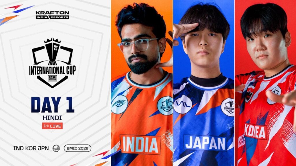 Day 1 of BMIC 2026 occurs on October 30 (Image via YouTube/@kraftonindiaesports)
