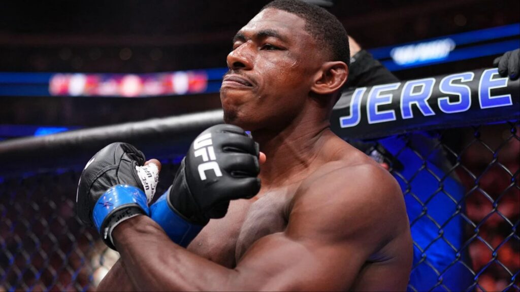Joaquin Buckley enters the Octagon at UFC 307