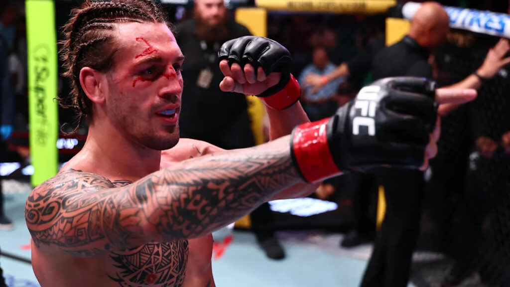 Brendan Allen urges Dricus du Plessis to ‘drop his nuts’ following UFC Vegas 112 win: “I’ve been waiting to sign the contract” Brendan Allen shifts focus to Dricus du Plessis after his UFC Vegas 112 submission win