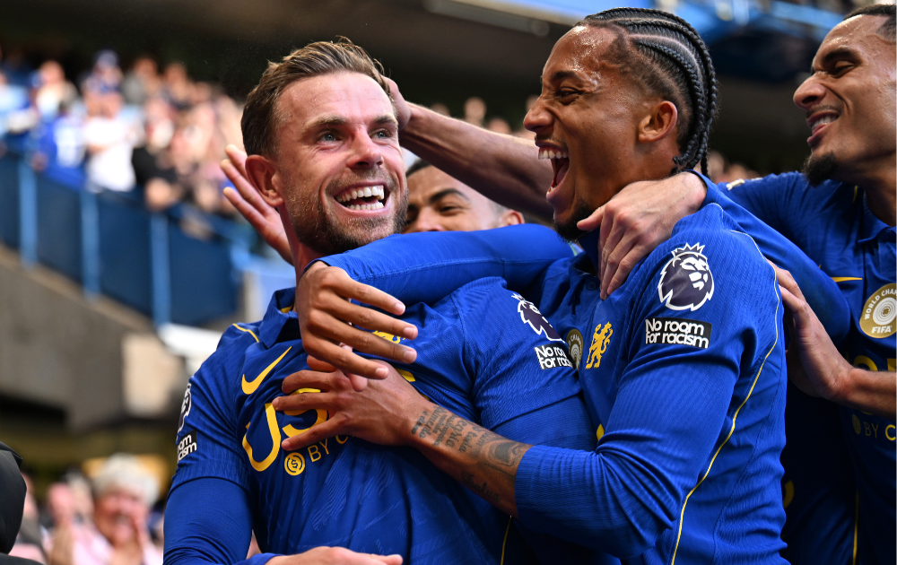 Chelsea vs Tottenham FREE live stream: Kick-off time, TV channels and preview Jordan Henderson of Chelsea celebrates scoring his team’s fifth goal with Joao Pedro during the Premier League 2026/27 match between Chelsea FC and AFC Bournemouth at Stamford Bridge