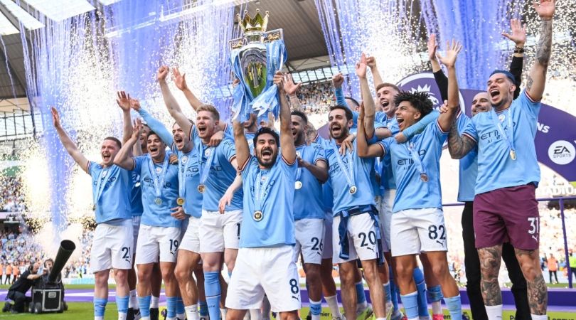 Design your own Manchester City punishment – FourFourTwo plays judge and jury on 114 charges guilty verdict Manchester City lift the 2022/23 Premier League title