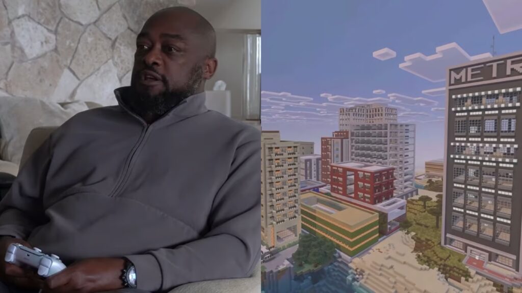 Former NFL coach unveils huge Minecraft city built over 12 years Mr Beast AI Ball