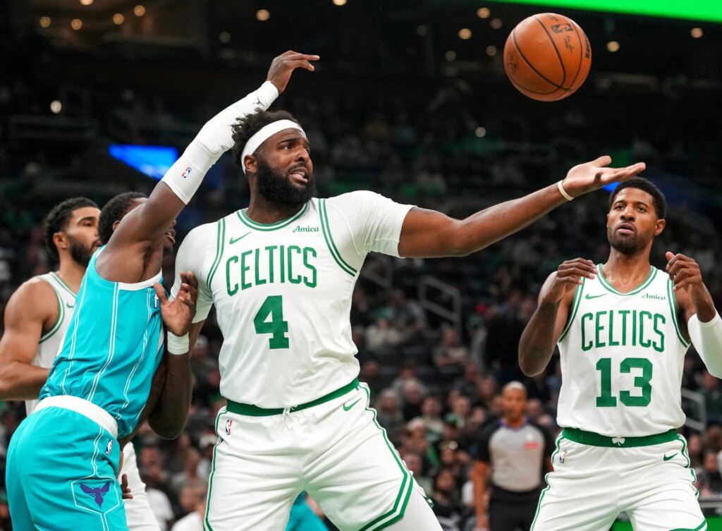 How Mitchell Robinson fared on his Boston Celtics debut in NBA season opener vs Detroit Pistons