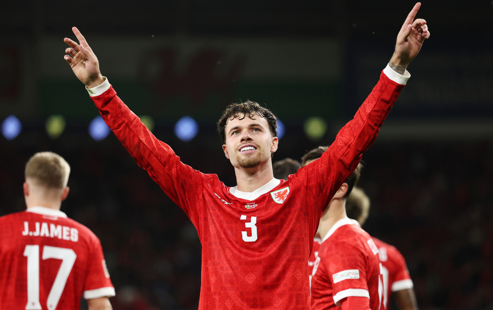 How to watch Wales vs Denmark for FREE: Live stream details Neco Williams of Wales celebrates scoring his team’s second goal during the UEFA Nations League 2026/27 group phase match between Wales and Norway at Cardiff City Stadium