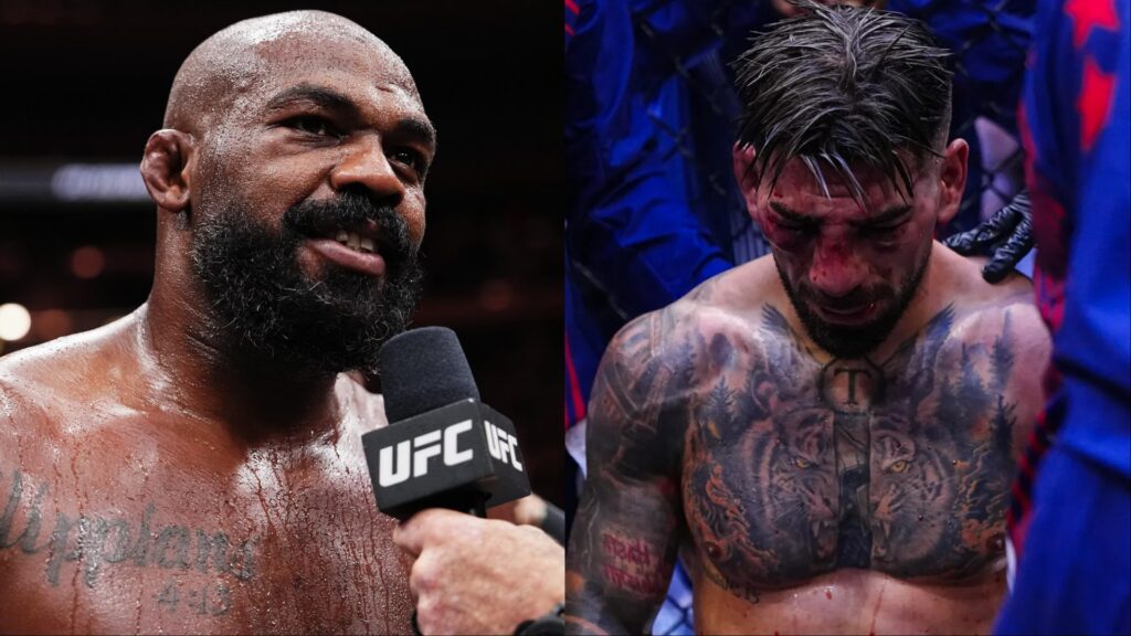 Jon Jones saw Ilia Topuria as ‘first threat’ to UFC GOAT throne before White House loss Jon Jones and Ilia Topuria