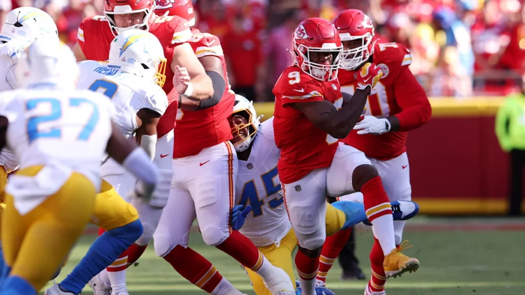 Kenneth Walker puts Chiefs up 9-0 in first quarter Kenneth Walker puts Chiefs up 9-0 in first quarter