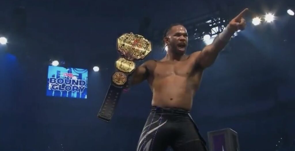 Leon Slater Becomes TNA World Champion At Bound For Glory Leon Slater Becomes TNA World Champion At Bound For Glory