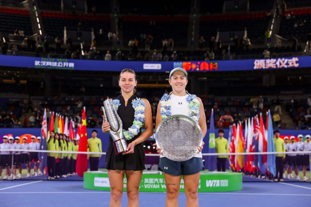 Maja Chwalinska and Sonay Kartal both withdraw from their next events after the Wuhan Open final