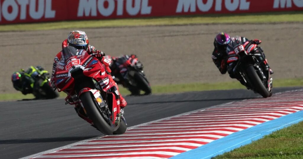 MotoGP Japanese GP: Marc Marquez beats Jorge Martin in early duel to close in on points lead MotoGP Japanese GP: Marc Marquez beats Jorge Martin in early duel to close in on points lead