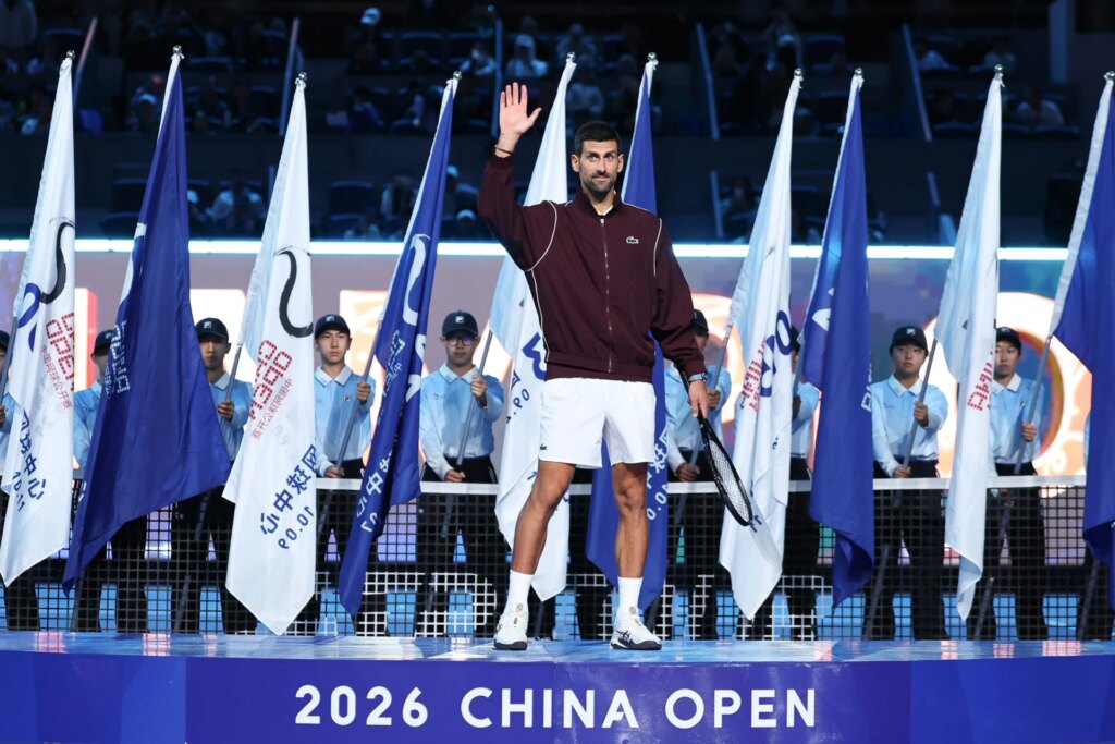 Novak Djokovic has a message for fans at the China Open after beating Alex de Minaur in the final Novak Djokovic has a message for fans at the China Open after beating Alex de Minaur in the final