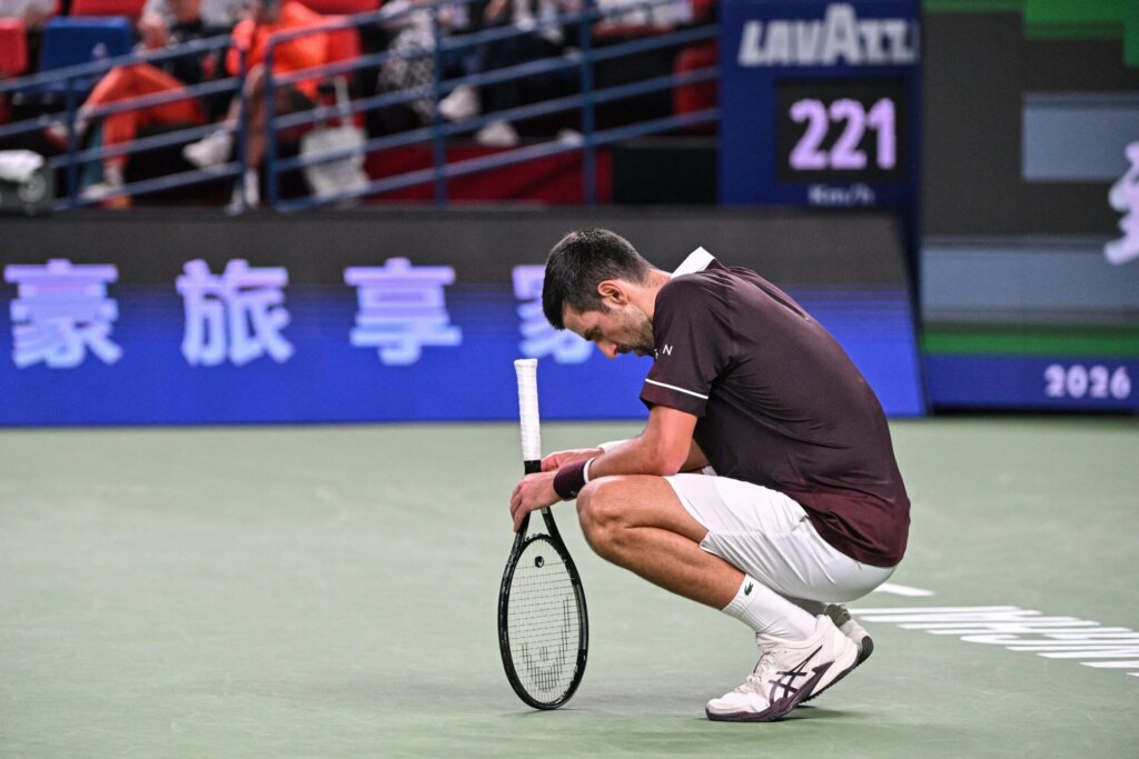 Novak Djokovic shares his schedule for the rest of the season after losing in the first round of the Shanghai Masters