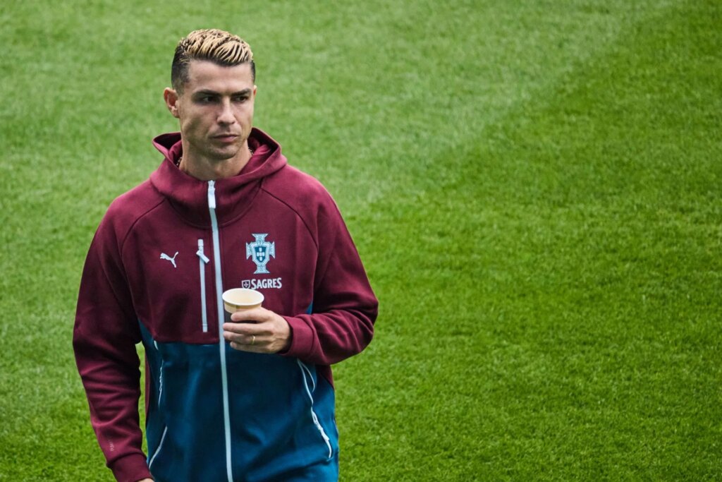 Portugal star reveals he was ‘instructed not to speak’ about Cristiano Ronaldo leaving national team in interview after win vs Denmark Portugal Training Session - Source: Getty