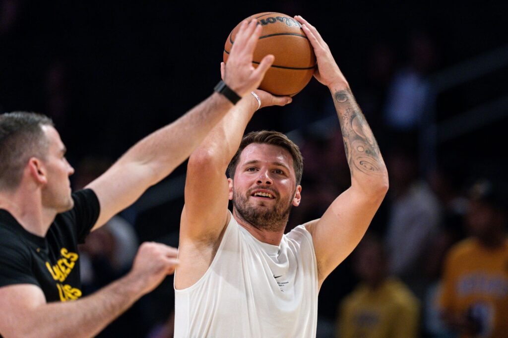 “Taylor Rooks Is Really Decreasing This Guy’s IQ by 25%”: Draymond Green Predicts Luka Doncic Will Never Win MVP by Citing LeBron James’ Example NBA: Preseason-Denver Nuggets at Los Angeles Lakers - Source: Imagn