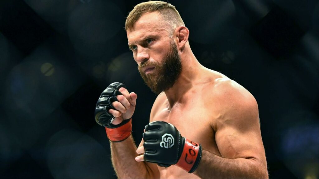 Donald Cerrone in the Octagon at UFC 276