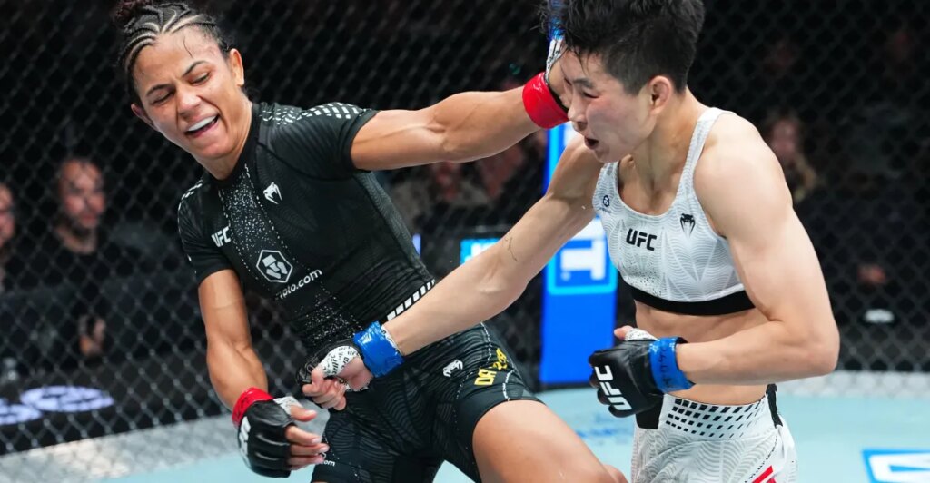 Wang Cong blames eye poke for poor performance in UFC 332 title fight