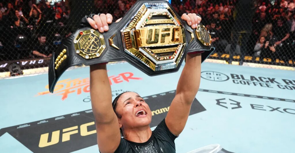‘Don’t get too comfortable’: Valentina Shevchenko, pros react to Natalia Silva’s UFC 332 title triumph